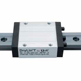 Igus Inc. TS-01-15-500 IGUS TS-01-15-500 500mm DryLin-T Hard Anodized Aluminum Rail - Size 15 image.