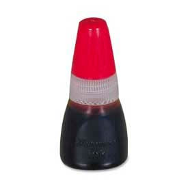 Shachihata Inc. 22111 Xstamper® Refill Ink, 0.34 fl. oz. Bottle, Red image.