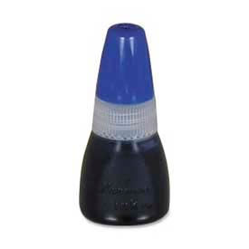 Shachihata Inc. 22113 Xstamper® Refill Ink, 0.34 fl. oz. Bottle, Blue image.