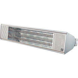 Inforesight Consumer Products CF40240SS AURA Carbon Infrared Heater w/ Remote Control, 4000W, 208/240V, Stainless image.