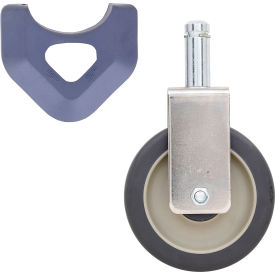 MetroMax Polyurethane Rigid Stem Caster 2-3/8"W x 5" Dia. 300 lb. Capacity 