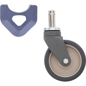 MetroMax Polyurethane Swivel Stem Caster 2-3/4"W x 5" Dia. 300 lb. Capacity 