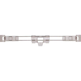 Metro MAX4-L24-2S MetroMax Stainless Steel Stackable Shelf Ledge Back, 24"W x 2"H image.