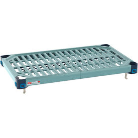 MetroMax Q Plastic Industrial Shelf with Grid Mat 23-13/16"W x 14-3/8"D 