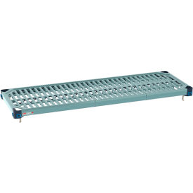 MetroMax Q Plastic Industrial Shelf with Grid Mat 41-13/16"W x 14-3/8"D 