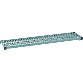 MetroMax Q Plastic Industrial Shelf with Grid Mat 59-13/16"W x 14-3/8"D 