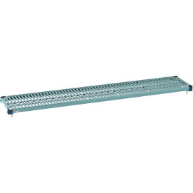 Metro® MetroMax Q Plastic Industrial Shelf with Grid Mat 71-13/16"W x 14-3/8"D 