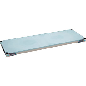 MetroMax® i Plastic Industrial Shelf with Solid Mat 53-3/4"W x 18-1/4"D 