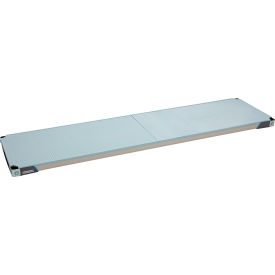 MetroMax® i Plastic Industrial Shelf with Solid Mat 71-3/4"W x 18-1/4"D 