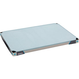 MetroMax® i Plastic Industrial Shelf with Solid Mat 35-3/4"W x 24-1/4"D 