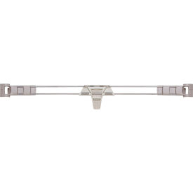 MetroMax® i Stackable Shelf Ledge (Back) For Plastic Shelving 39-5/16W x 4H Silver 