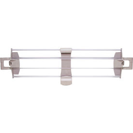 MetroMax® i Stackable Shelf Ledge (Side) For Plastic Shelving 17-5/8W x 4-7/8H Clear 