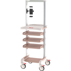 Metro® Nimbl Endoscopy Cart with Tablet Holder 20-1/8''L x 21-3/4''W x 62-13/16''H