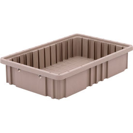 Metro® Polypropylene Tote 16-1/2"L x 10-7/8"W x 3-1/2"H Natural Gray 