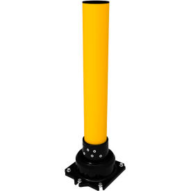 Ideal Warehouse SlowStop® Steel Bollard Kit Drilled/Plug, 6"D, 42"H, Yellow Ideal Warehouse SlowStop® Steel Bollard Kit Drilled/Plug, 6"D, 42"H, Yellow