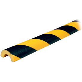 Knuffi® Model R30 Pipe Bumper Guard, 1M, 39-1/2"L x 1-1/2"W, Black/Yellow, 60-6793 Knuffi® Model R30 Pipe Bumper Guard, 1M, 39-1/2"L x 1-1/2"W, Black/Yellow, 60-6793