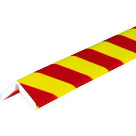 Knuffi H+ Flex Corner Bumper Guard, 3.28', Fluorescent Red/Yellow, 60-6888