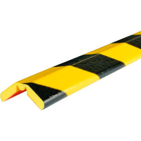 Model W Edge Bumper Guard, 197"L, Black/Yellow view 2
