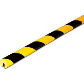Knuffi® Model O Edge Bumper Guard 39"L Black/Yellow 