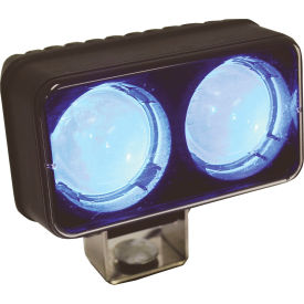 Pedestrian Safe Lite LED Warning Spotlight, Blue /Black view 2