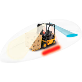 Forklift Spotter Safe Zone Kit, Black view 2