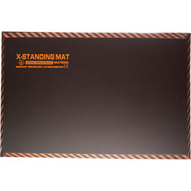 IMPACTO PROTECTIVE PRODUCTS INC MAT5020 Impacto X-Standing Mat, 16" X 28", Safety Edges, Waterproof Foam, Meets Flammability Standard image.
