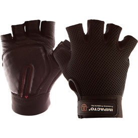 IMPACTO PROTECTIVE PRODUCTS INC ST861030 Impacto ST8610 Med Anti-Impact Work Glove, Channel Over The Carpal Tunnel Protects From Vibration image.
