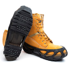 IMPACTO PROTECTIVE PRODUCTS INC STRIDE20 Impacto STRIDE Ice Traction Cleats, Sml Shoe 5-7, TPE/Steel Overshoes, Slip On image.