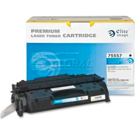Elite Image Toner Cartridge 75557, Remanufactured, Black