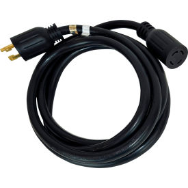 DuroMax 10 Heavy Duty Generator Power Cord with Cord Hanger 30A 10GA 240V 