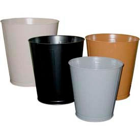 Impact Products 1302-3 Impact® Round Metal Wastebasket -28 Qt., Gray, 1302-3 image.