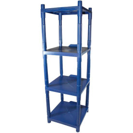 Impact Products 7564 Impact Products 4 Shelf Stack Rack, Blue - 7564 image.