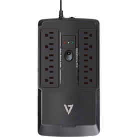 UPS 550VA Desktop Battery Backup System with 10 Outlets (5 Battery Backup + 5 Surge) view 2