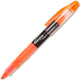 Integra 33313 Integra™ Liquid Highlighter, Chisel Tip, Fluorescent Orange Ink, Dozen image.