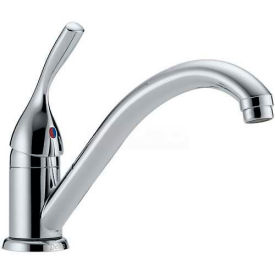Delta 101-DST Classic Single Handle Kitchen Faucet Chrome