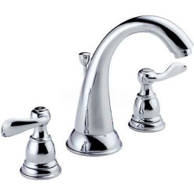 Faucets Bathroom Faucets Delta B3596lf Windemere Two Handle