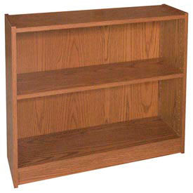 Ironwood Manufacturing Inc BC2CLDO 30" Adjustable Bookcase - 36"W x 11-7/8"D x 30-5/8"H Medium Oak image.