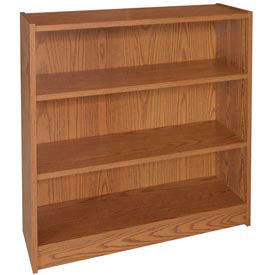 Ironwood Manufacturing Inc BC42CLDO 42" Adjustable Bookcase - 36"W x 11-7/8"D x 41-7/8"H Medium Oak image.