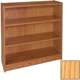 Ironwood Manufacturing Inc BC42CLNO 42" Adjustable Bookcase - 36"W x 11-7/8"D x 41-7/8"H Natural Oak image.