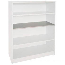 Ironwood Manufacturing Inc BCCS34GR Extra Shelf - 34-1/2"W x 11-1/2"D x 3/4" Thick for Adj. Bookcase Gray image.