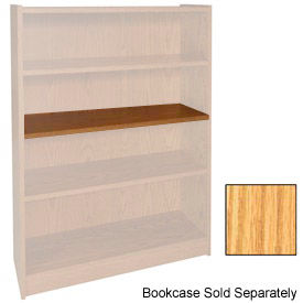 Ironwood Manufacturing Inc BCCS34NO Extra Shelf - 34-1/2"W x 11-1/2"D x 3/4" Thick for Adj. Bookcase Natural Oak image.