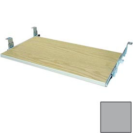 Ironwood Manufacturing Inc CDKSGG Keyboard Shelf - 29-3/4"W x 16"D x 4"H Gray image.