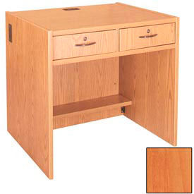 Ironwood Manufacturing Inc CDTD32OC Two-Drawer Unit - 36"W x 30-1/8"D x 32-1/8"H Oiled Cherry image.