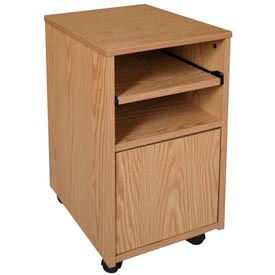 Ironwood Manufacturing Inc FXSNO Ironwood Fax Stand, 16"W x 20"D x 26-3/8"H, Natural Oak image.