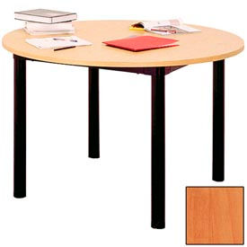 Ironwood Manufacturing Inc GLTR4829OC Round Library Table - 48"W x 48"L x 29"H Oiled Cherry image.