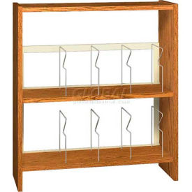 Ironwood Manufacturing Inc PBS42SBGG 42" Picture Book Shelving Base - 37"W x 12-1/2"D x 40-7/8"H Gray image.