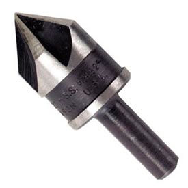 Irwin Industrial Tools 12411 High Speed Steel Countersinks-1/2", F, Carded image.