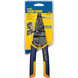 Irwin Industrial Tools 2078309 IRWIN VISE-GRIP® 2078309 8" Multi-Tool Wire Stripper/Cutter/Crimper W/ProTouch Grips image.