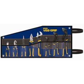Irwin Industrial Tools 2078712 IRWIN VISE-GRIP® 2078712 8 PC. Set (Lng Nose, Slp Joint, Dia., Tng & Grv, Linesman, Adj. Wrnch) image.