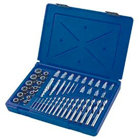 Irwin Industrial Tools 3101010 48 Pc. Screw Extractor/Drill Master Set image.